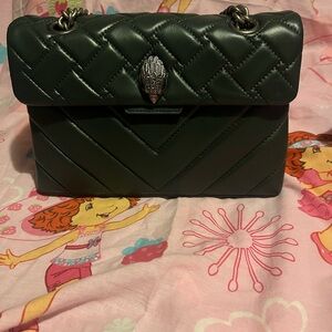 kurt geiger green handbag!